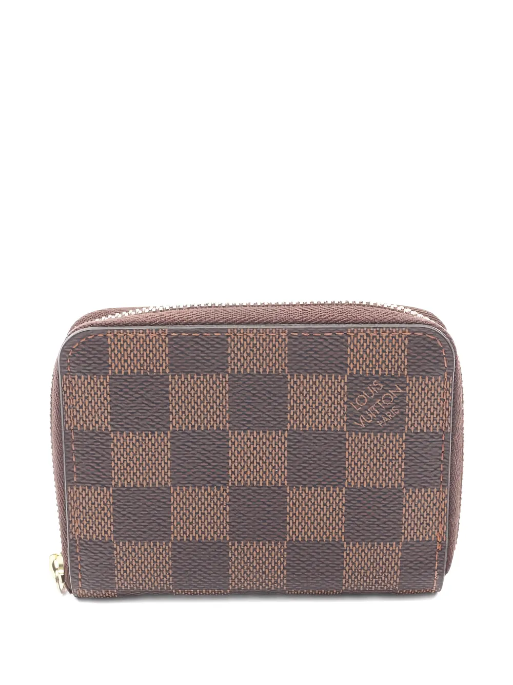 Louis Vuitton Pre-Owned 2015 Zippy Damier Ebène wallet | marron | Image 1