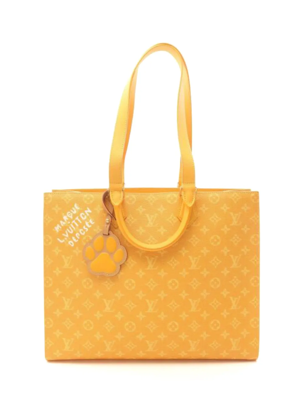Louis Vuitton Pre-Owned 2010 Sac Plat 24H monogram heritage tote bag - Giallo