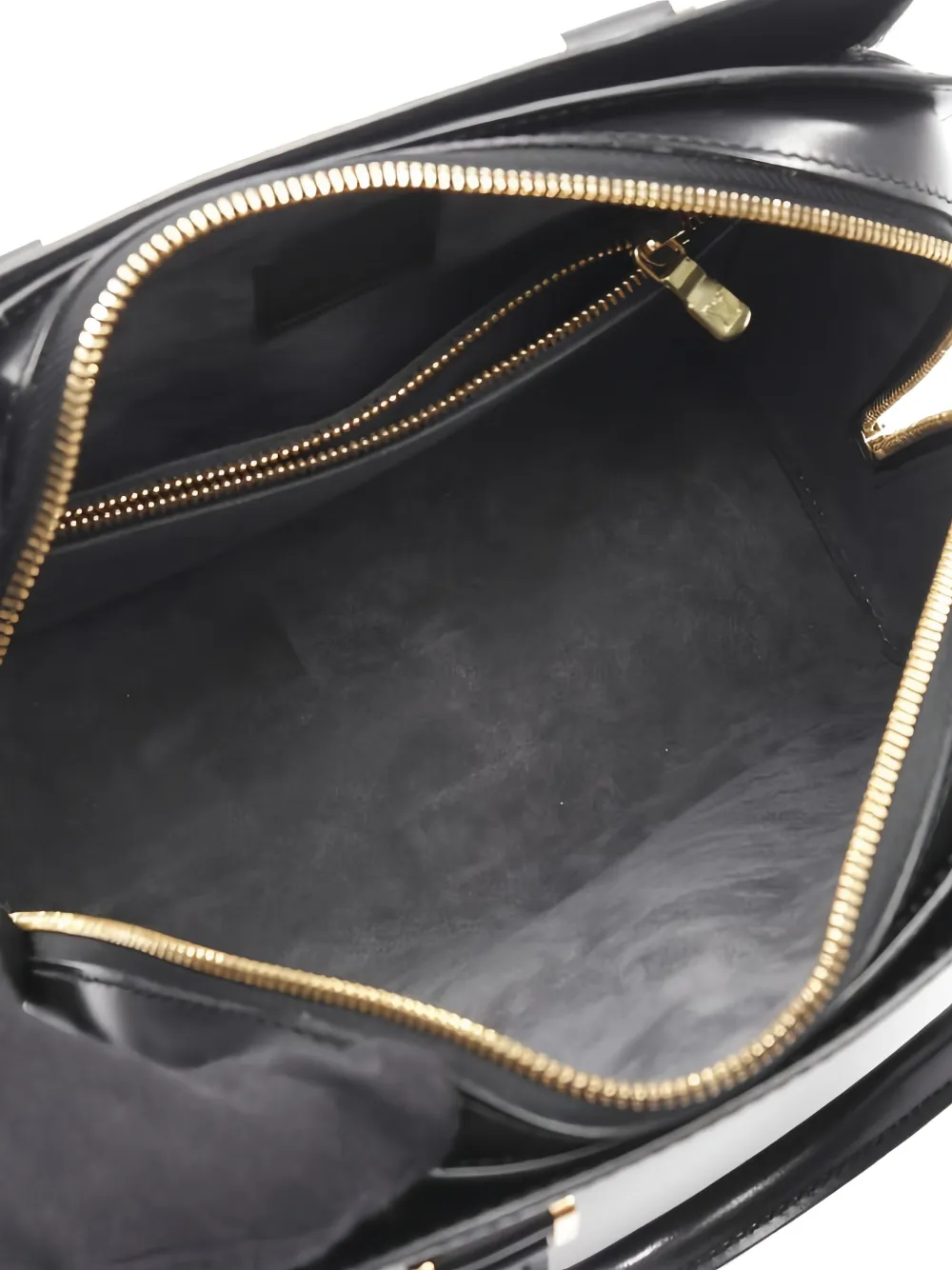 Pre-owned Louis Vuitton Épi Pont Neuf Tote Bag In Black