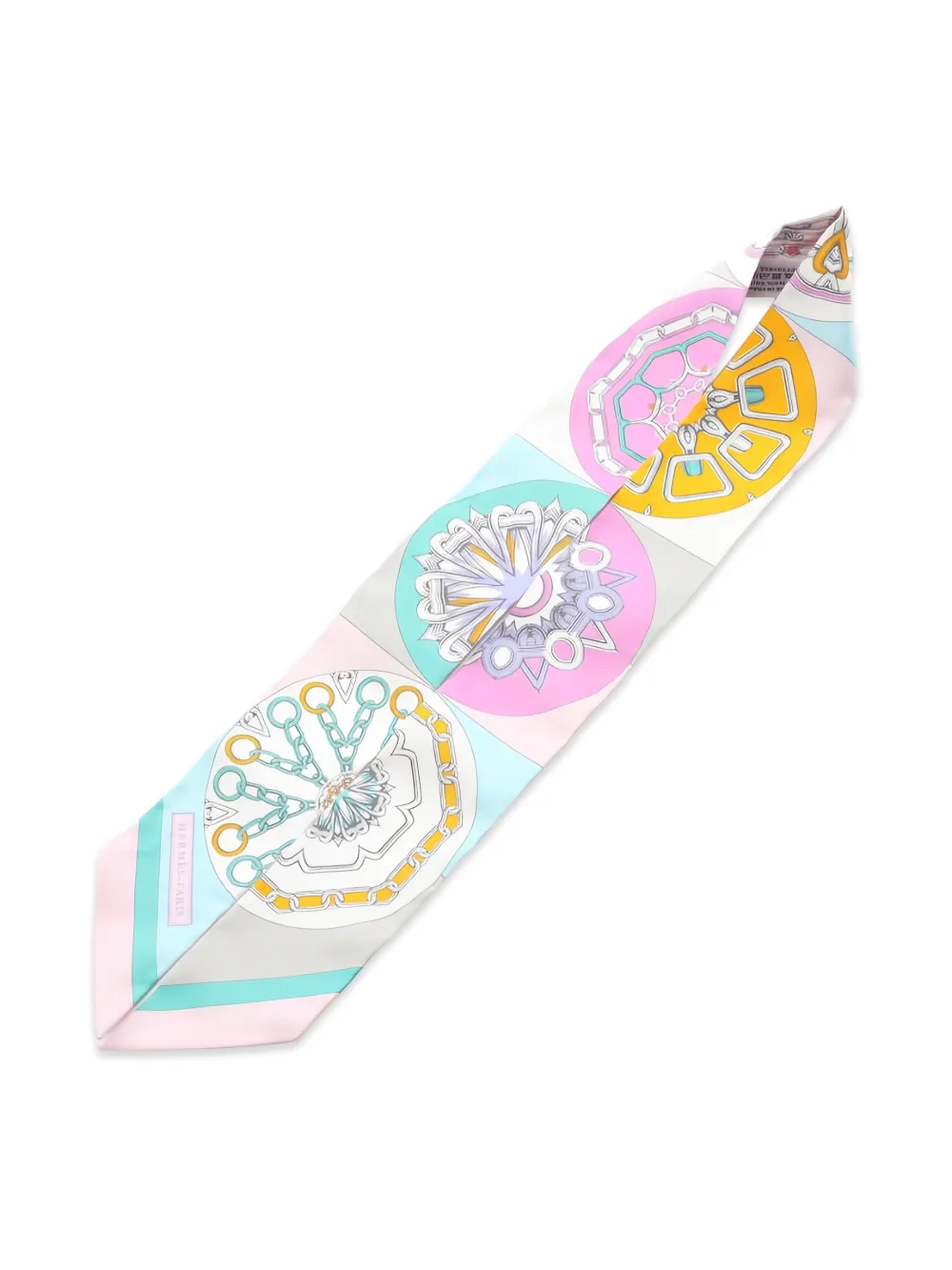 Hermès Pre-Owned 2010s Kaleidoscope Twilly Schal | Image 2