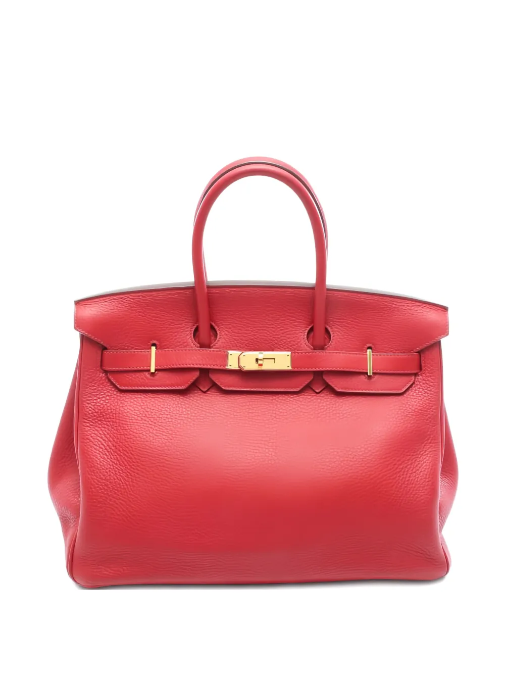 Hermès Pre-Owned 2010 Birkin 35 Clemence tote bag | Red | Image 1