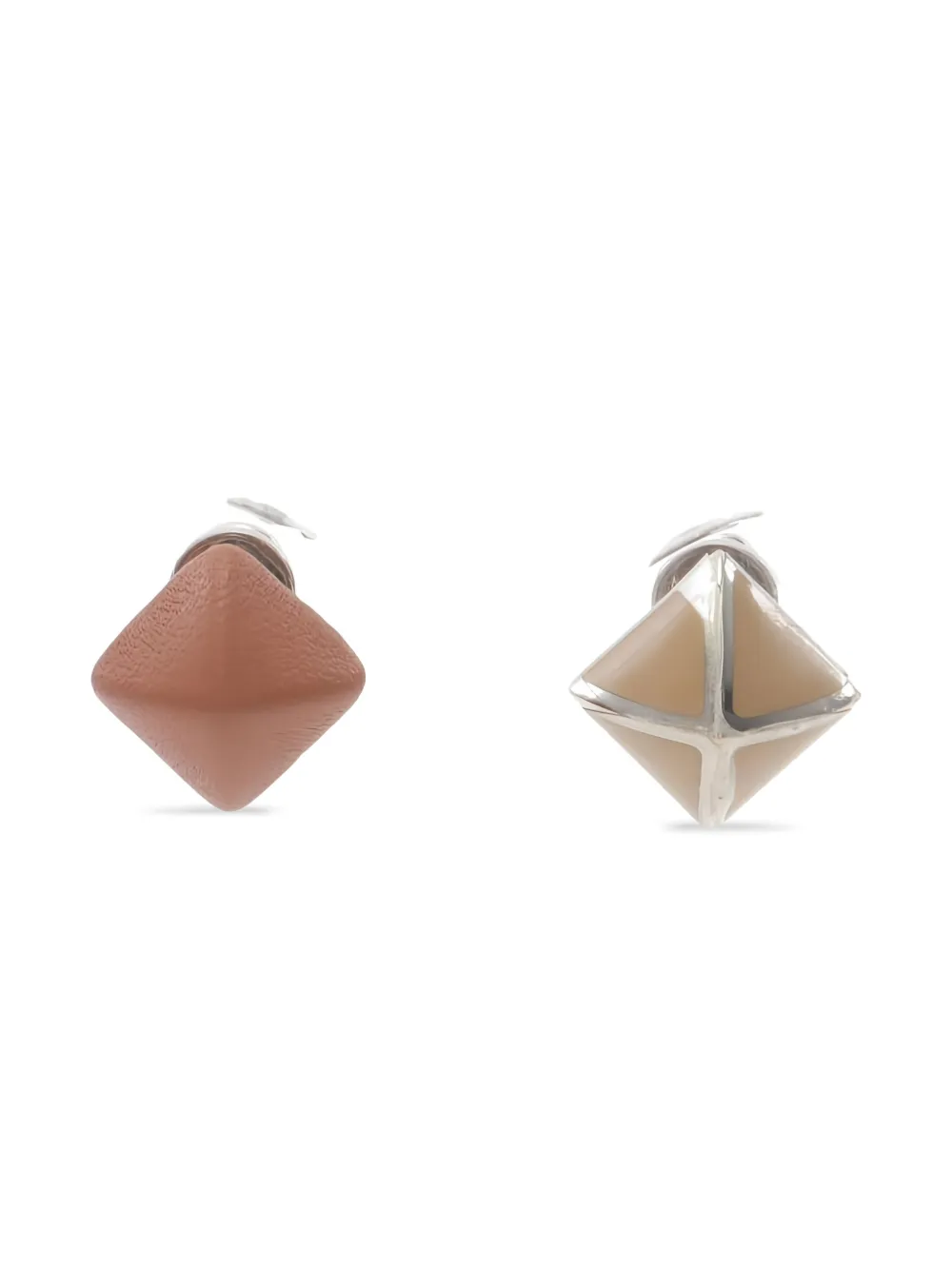 Hermès Pre-Owned 2010s Medor Guyne PM earrings - Marrone