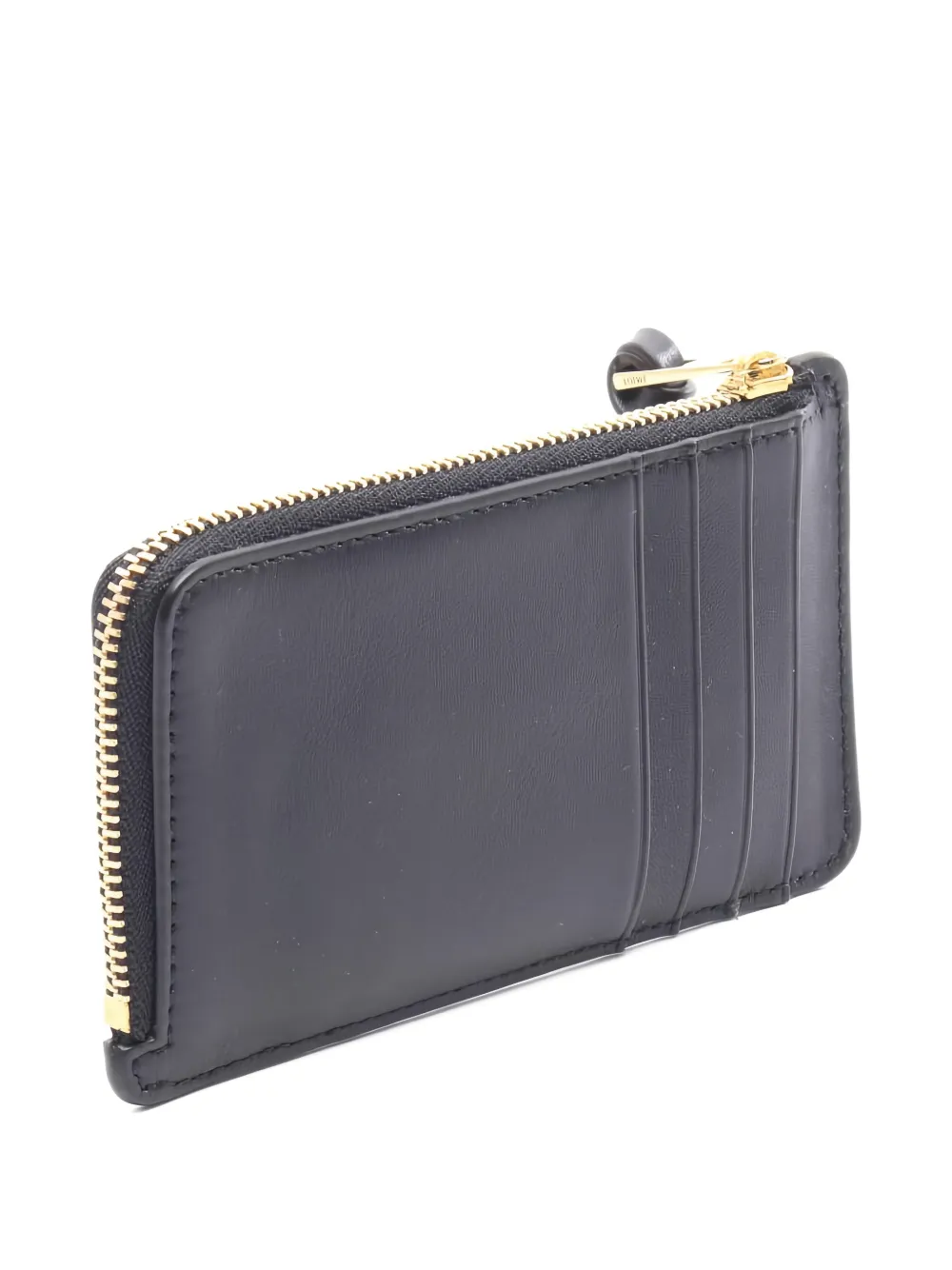 LOEWE Pre-owned 2020s Leather Zip-fastening Coin Purse In Black