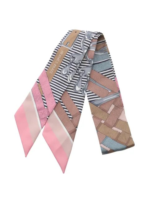 Hermès Pre-Owned 2000s Mors a Jouets Chemise Twilly scarf