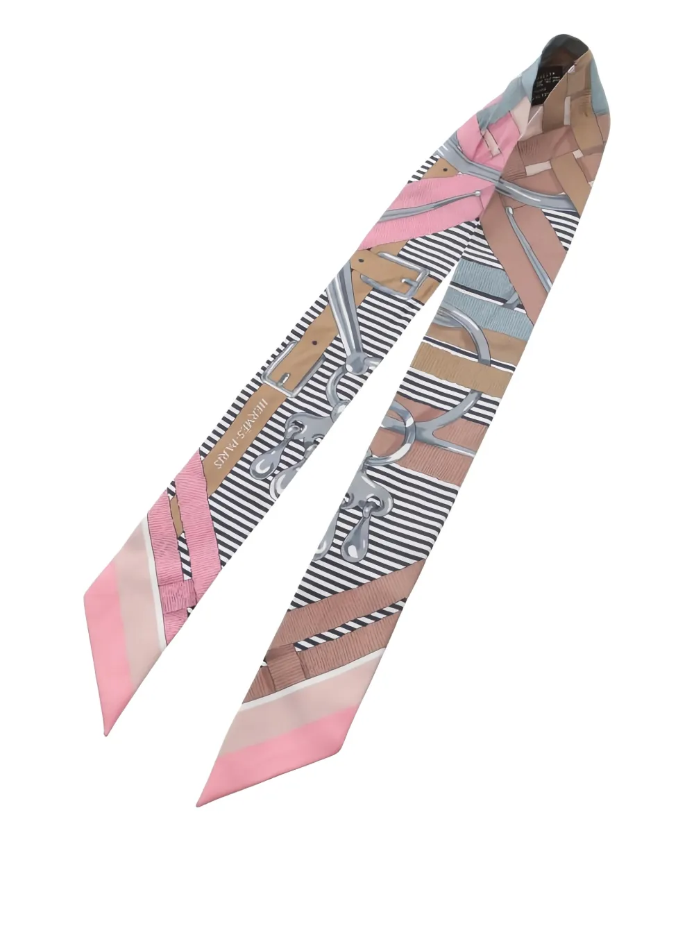 Hermès Pre-Owned 2000s Mors a Jouets Chemise Twilly scarf | Image 2