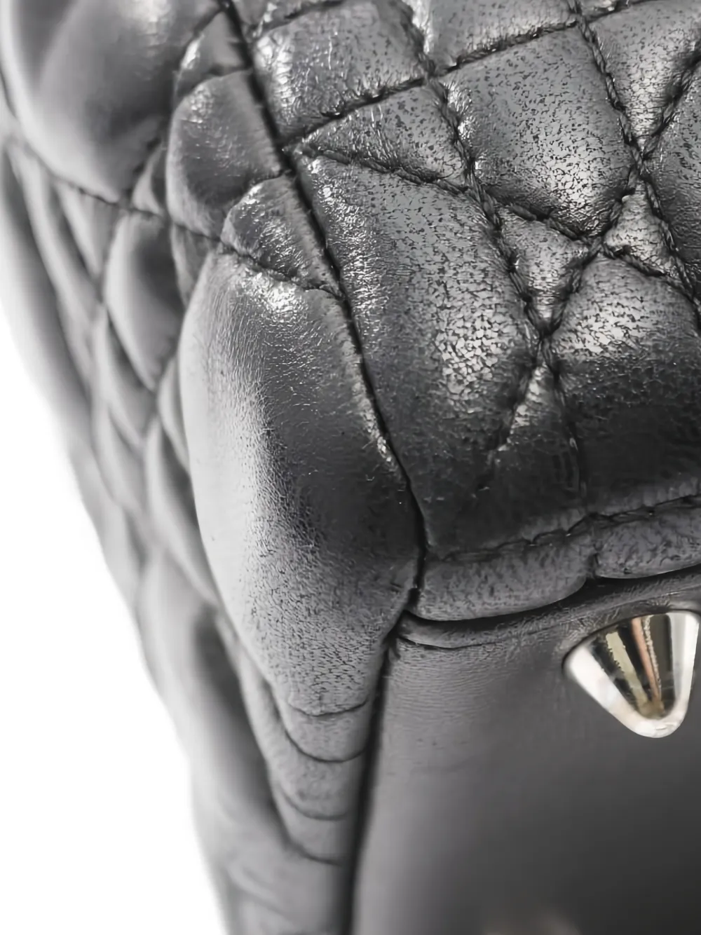 Pre-owned Dior 2000s Lady  Leather Handbag In Black