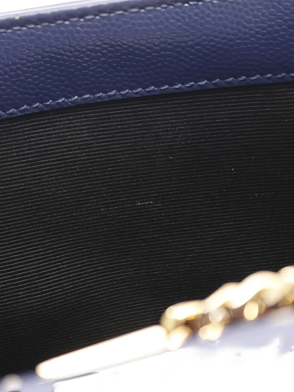 SAINT LAURENT Pre-owned 2010s Kate Chain-strap Mini Shoulder Bag In Blue