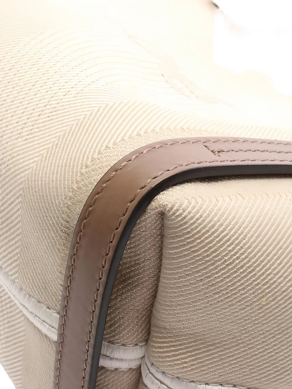 Pre-owned Chloé 2010s Small Carry Logo-detail Tote Bag In Neutral