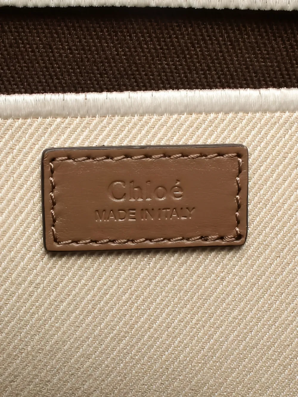Pre-owned Chloé 2010s Small Carry Logo-detail Tote Bag In Neutral