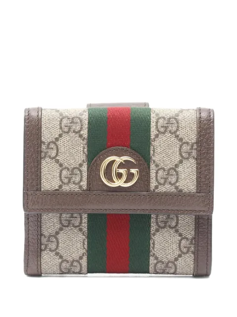 Gucci Pre-Owned 2010s Ophidia GG flap wallet
