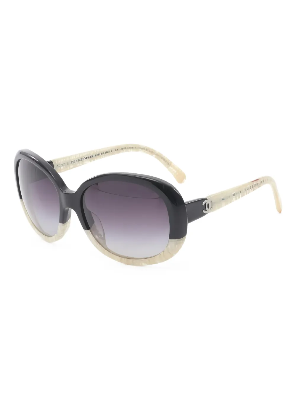 CHANEL Pre-Owned round-frame CC-mark sunglasses | Image 2