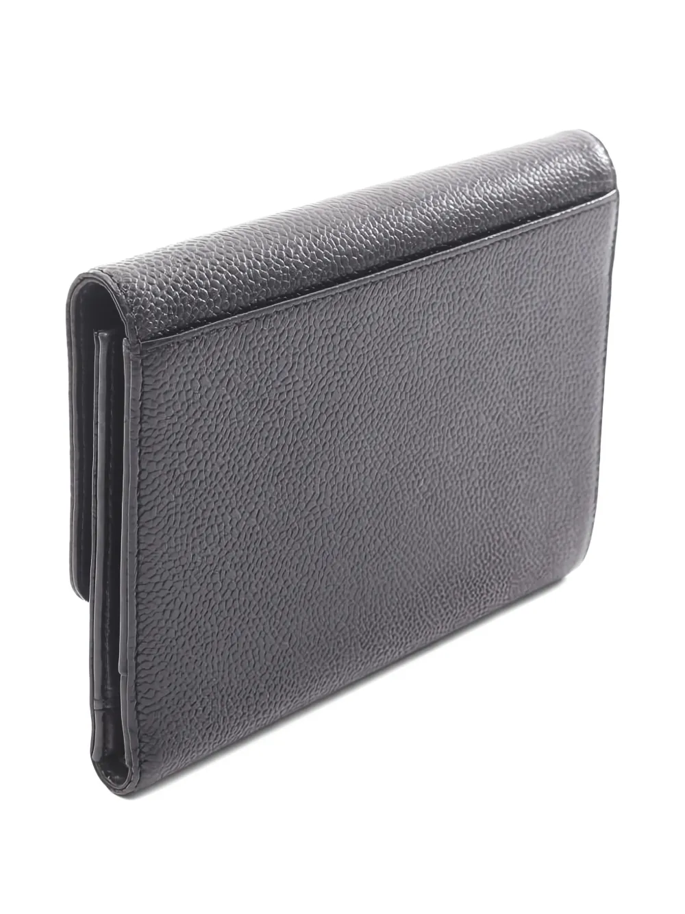 CHANEL Pre-owned 1997-1999 Coco Mark Bi-fold Wallet In Black