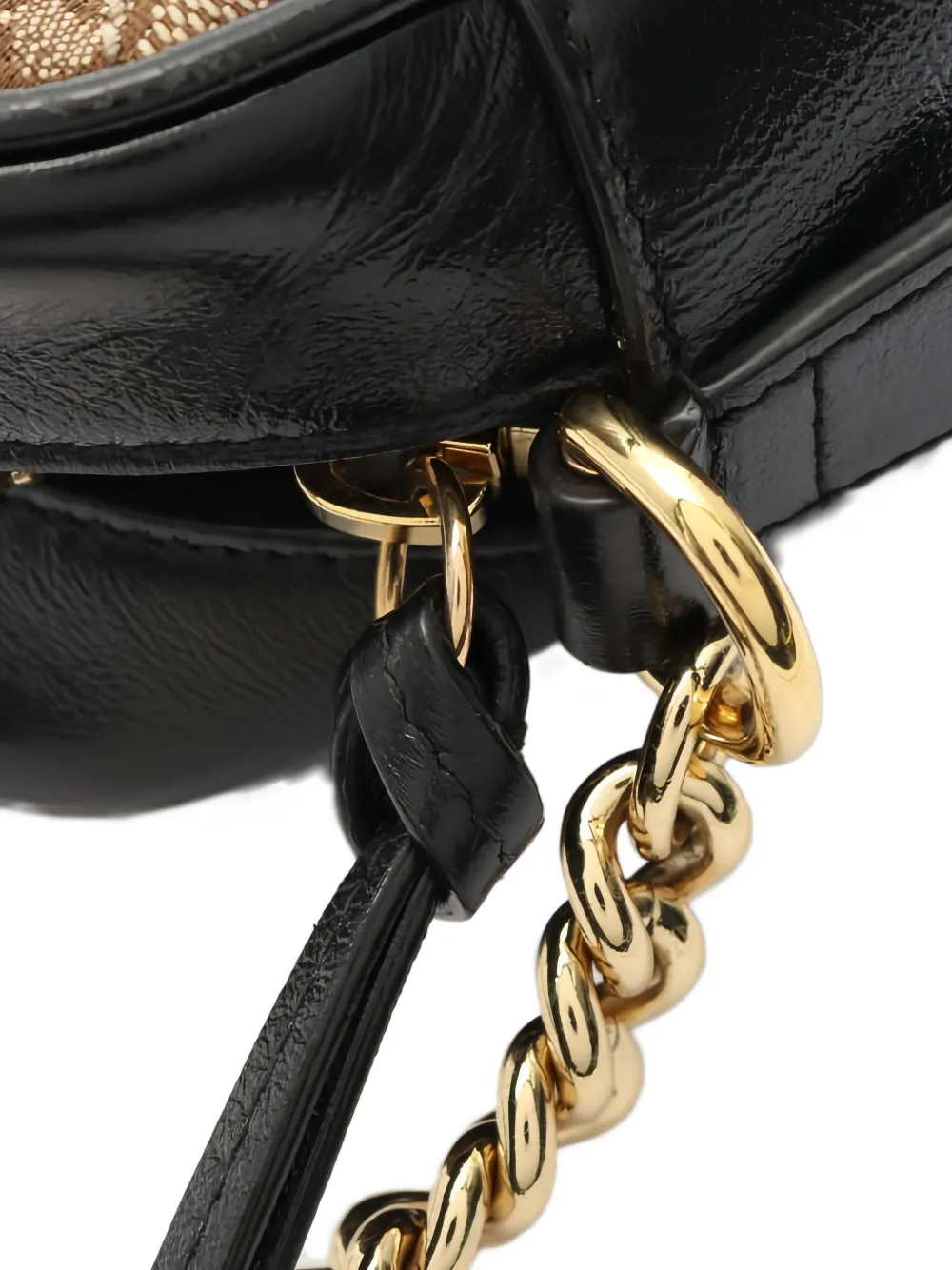 GUCCI Pre-owned 2010s Gg Marmont Shoulder Bag In Black