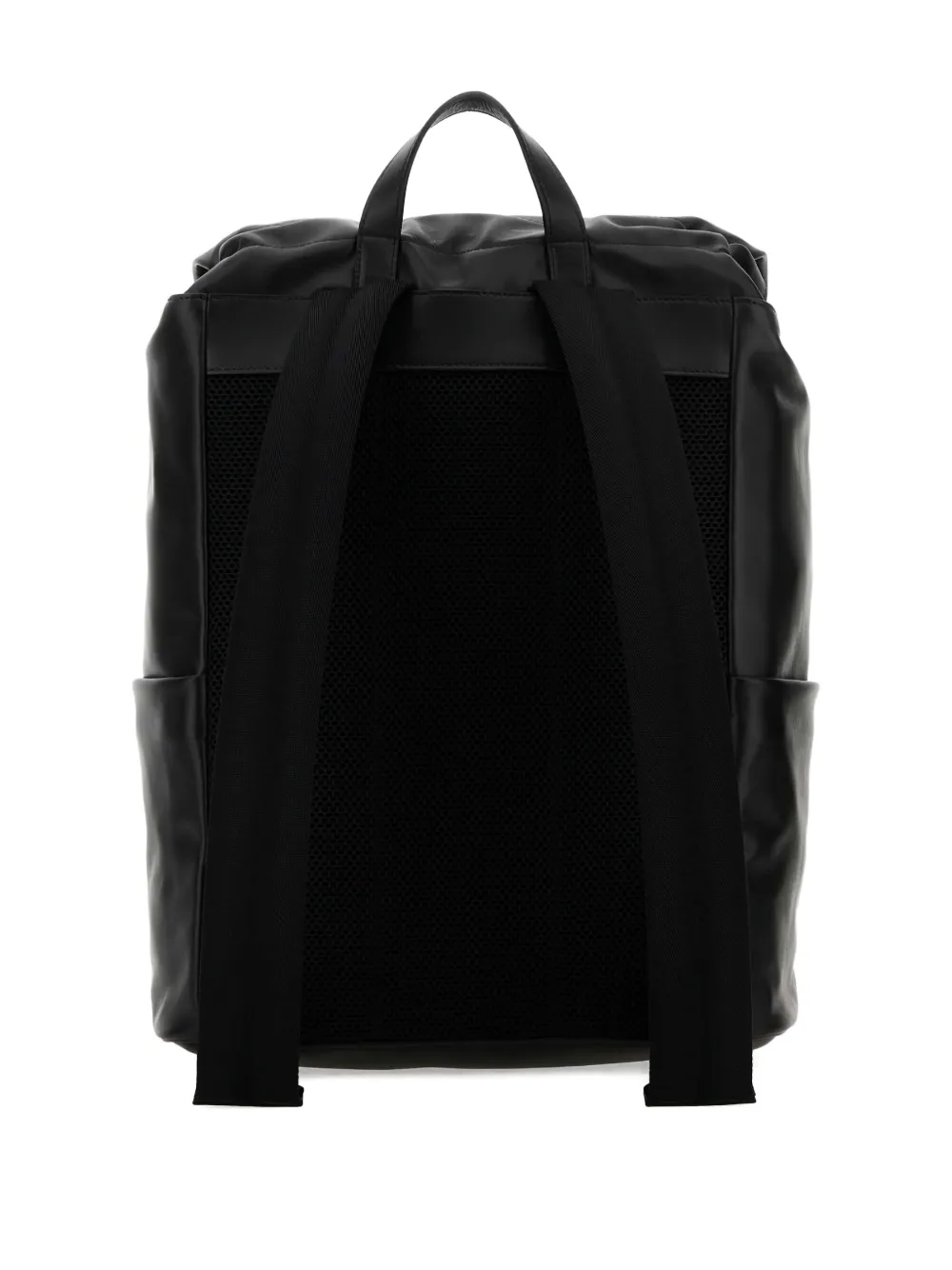 FENDI Flux leren rugzak met gesp Zwart