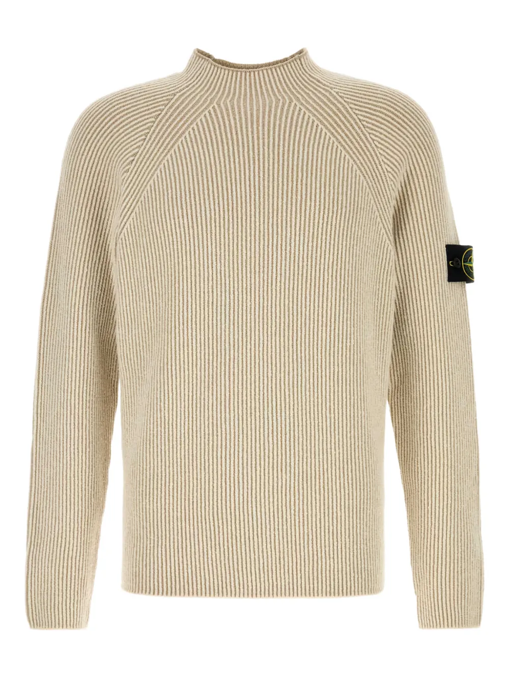 Stone Island  suéter stretch con cuello redondo | blanco | Image 1