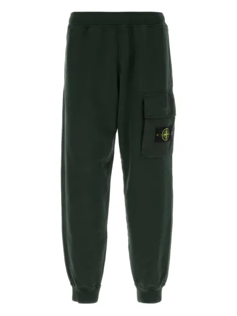 Stone Island pocketed cotton track pants