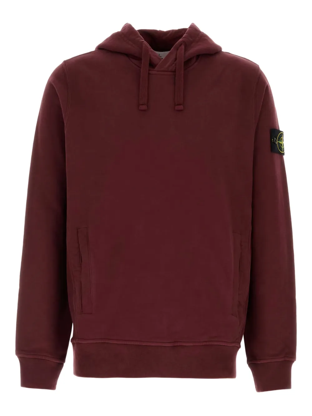 Stone Island drawstring hoodie | Red | Image 1