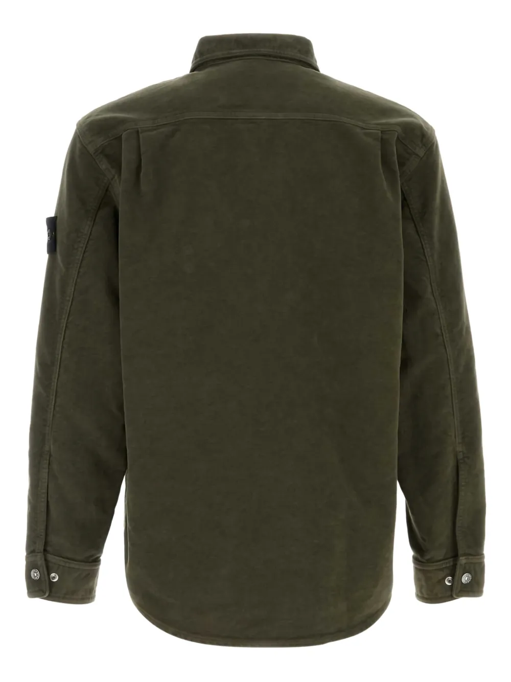 Stone Island Overhemd met opgestikte zak - Groen