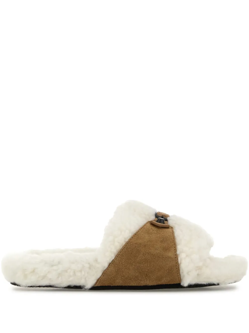 Balenciaga Slippers in pelle scamosciata - Bianco