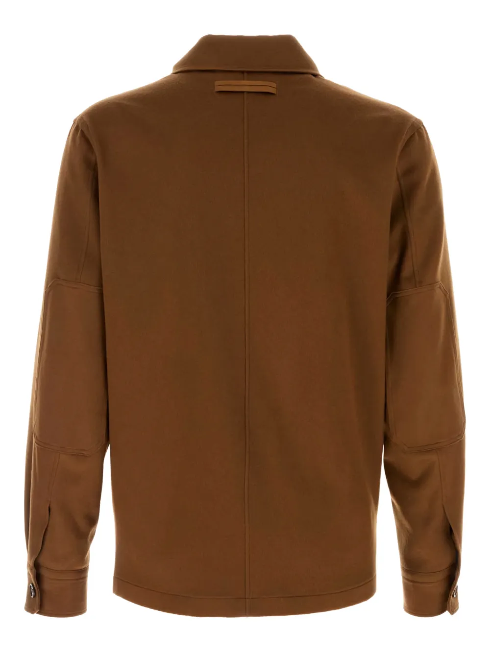 Zegna Overhemd met klepzakken - Bruin