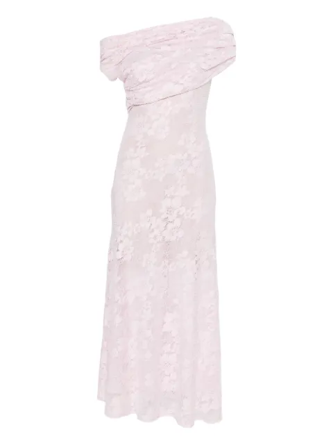 Self-Portrait lace midi dress