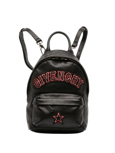 Givenchy Pre-Owned 2017 Leather Logo backpack