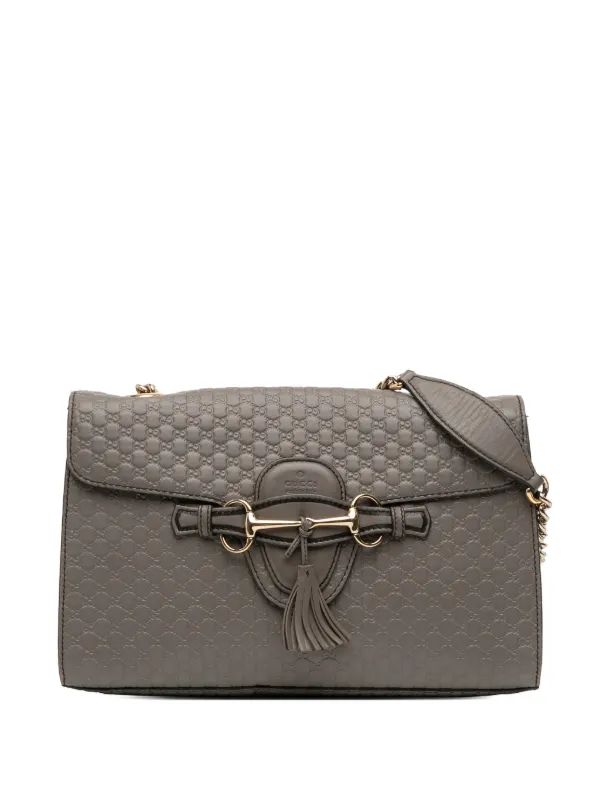 Gucci Pre-Owned 2016-2025 ミディアム マイクログッチシマ エミリー 