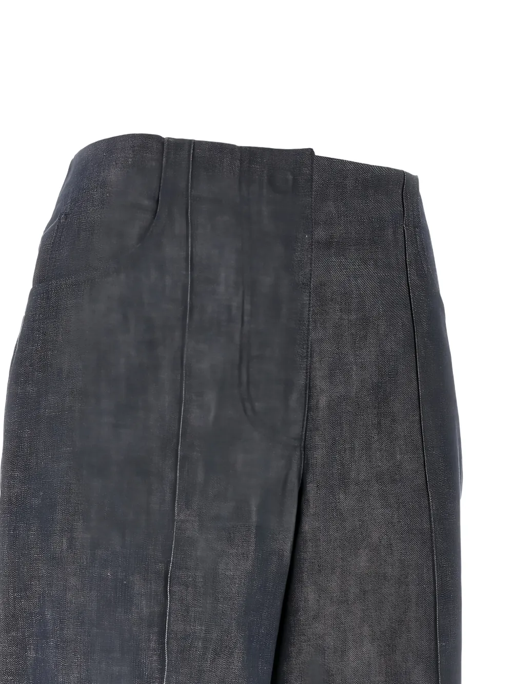 FENDI logo-patch jeans - Grijs