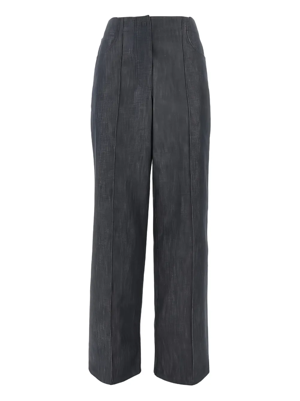 FENDI logo-patch jeans | Grey | Image 1