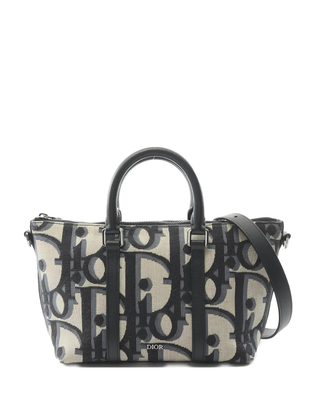 Christian Dior Pre-Owned 2010 Weekender PM oblique tote bag | Neutrals | Image 1