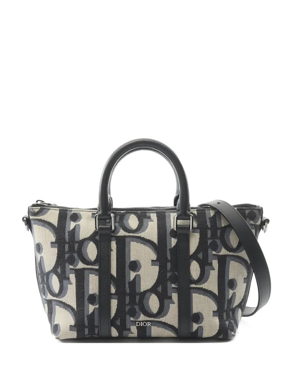 Christian Dior Pre-Owned 2010 Weekender PM oblique tote bag | Neutrals | Image 1
