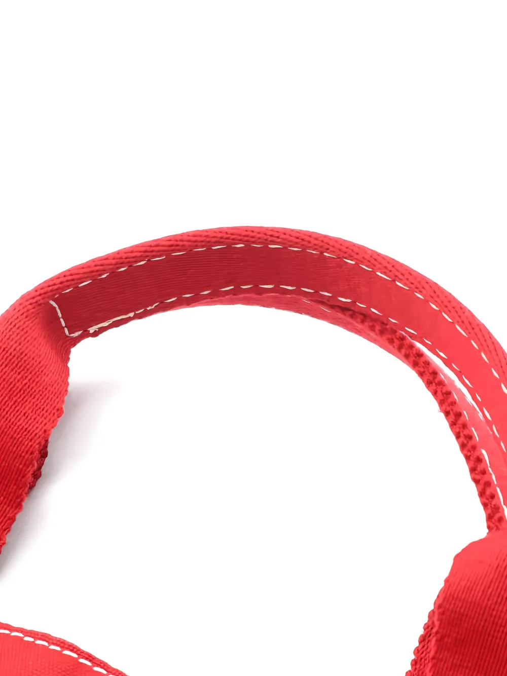 Pre-owned Hermes 2010s Sac Deauville Mm Tote Bag In Red