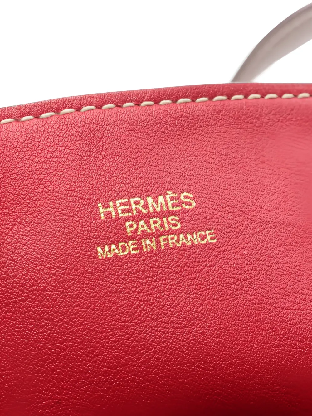 Pre-owned Hermes 2013 Double Sens 28 Sikkim-leather Tote Bag In Red