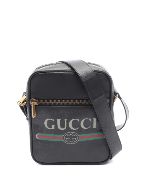Gucci Pre-Owned 2010s logo-print shoulder bag