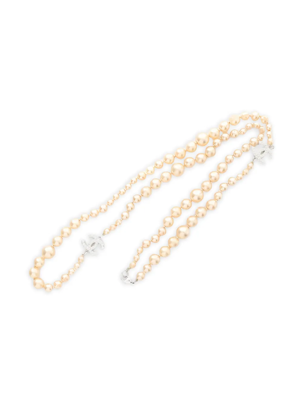 CHANEL Pre-Owned collar Coco Mark 1986-1988 | neutro | Image 1