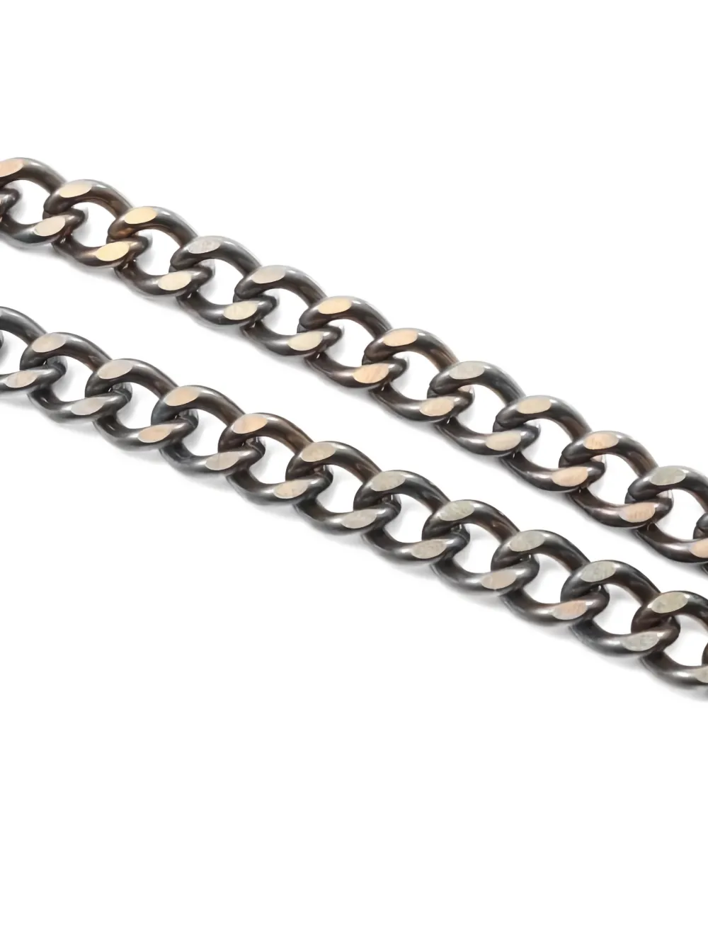 CHANEL Pre-owned 1986-1988 Coco Mark Chain Belt In Black