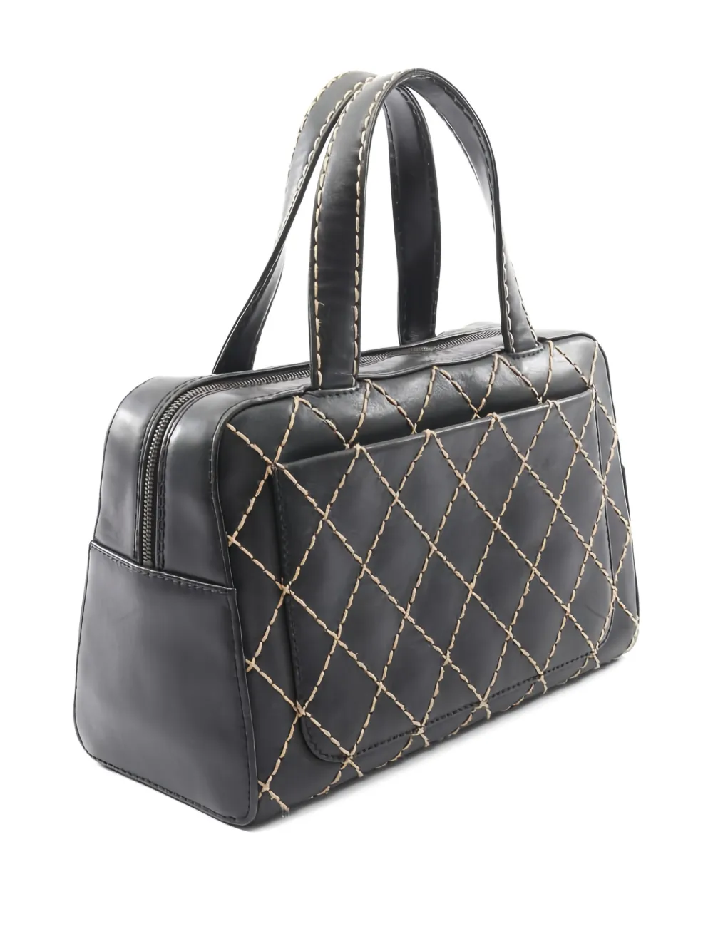 2000-2002 Stitched Leather Tote Bag