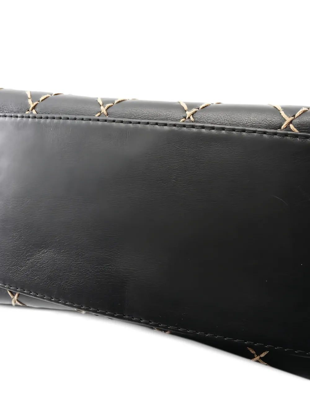 2000-2002 Stitched Leather Tote Bag