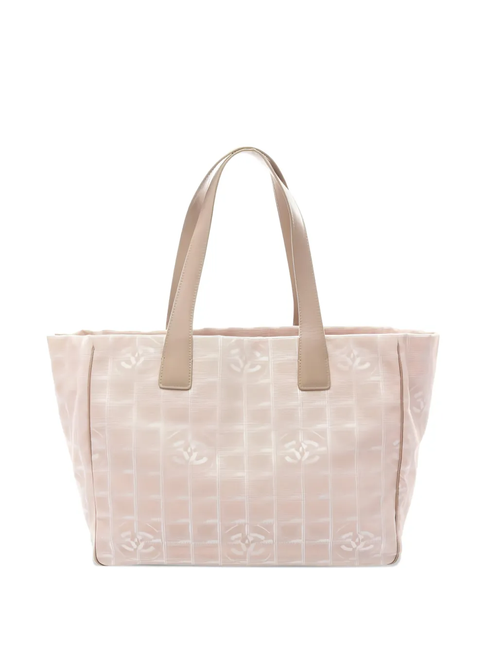 CHANEL Pre-Owned 2003-2004 monogram leather tote bag | Neutrals | Image 1