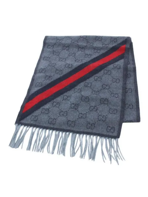 Gucci Pre-Owned écharpe frangée à motif GG (années 2020)