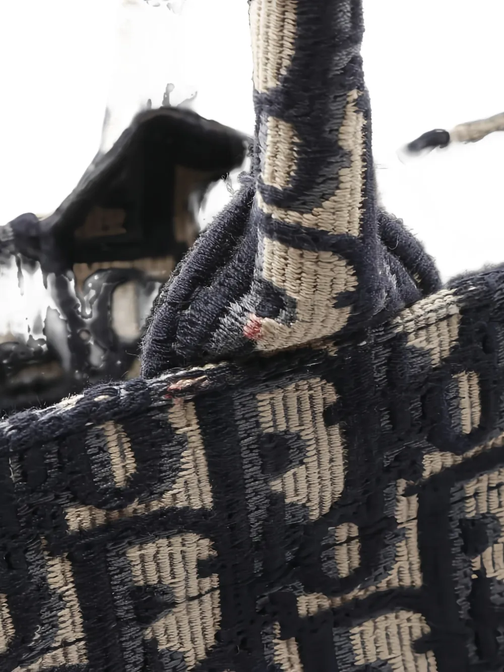 DIOR Pre-owned 2010s Medium Book Tote Bag In Blue