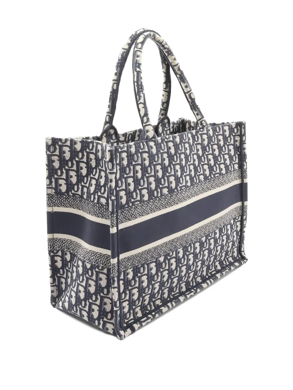 DIOR Pre-owned 2010s Medium Book Tote Bag In Blue