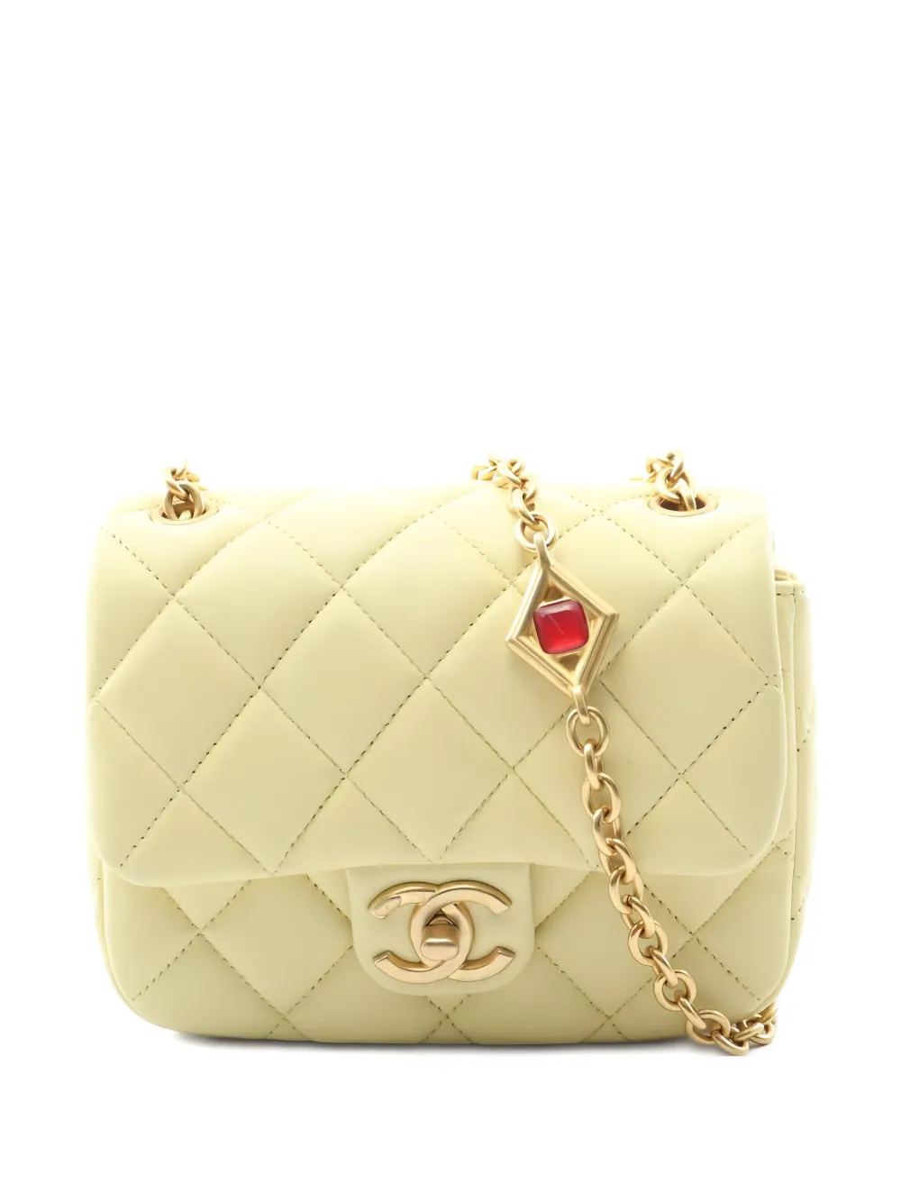 CHANEL Pre-owned 2021s Mini Shoulder Bag In Neutral