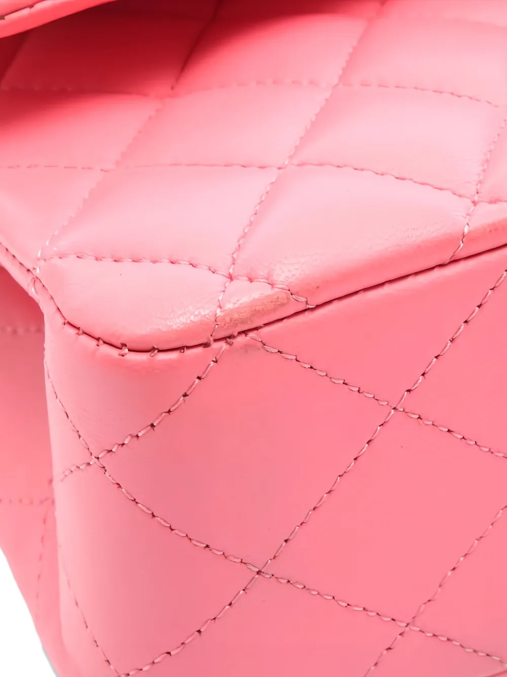 Pre-owned Chanel 2020-2021 Double Flap Shoulder Bag In Pink