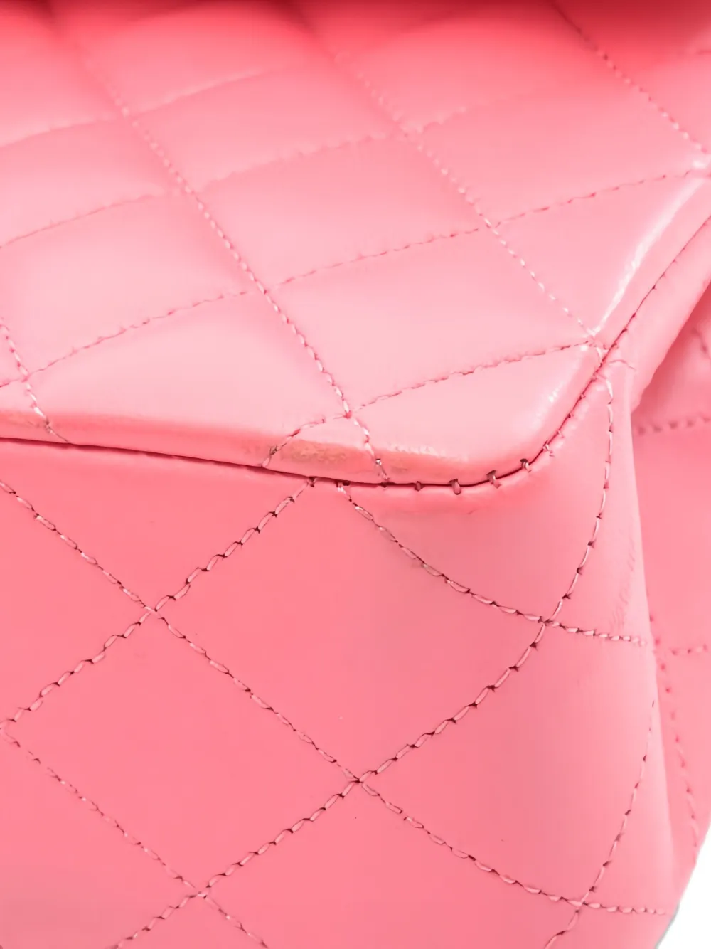 Pre-owned Chanel 2020-2021 Double Flap Shoulder Bag In Pink