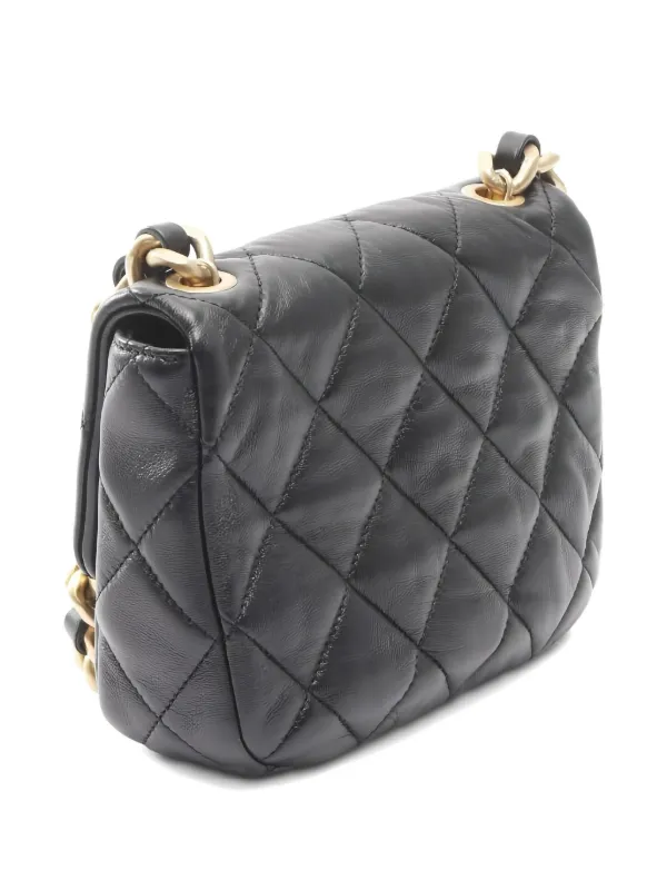 CHANEL Pre-Owned マトラッセ チェーン ショルダーバッグ | ブラック