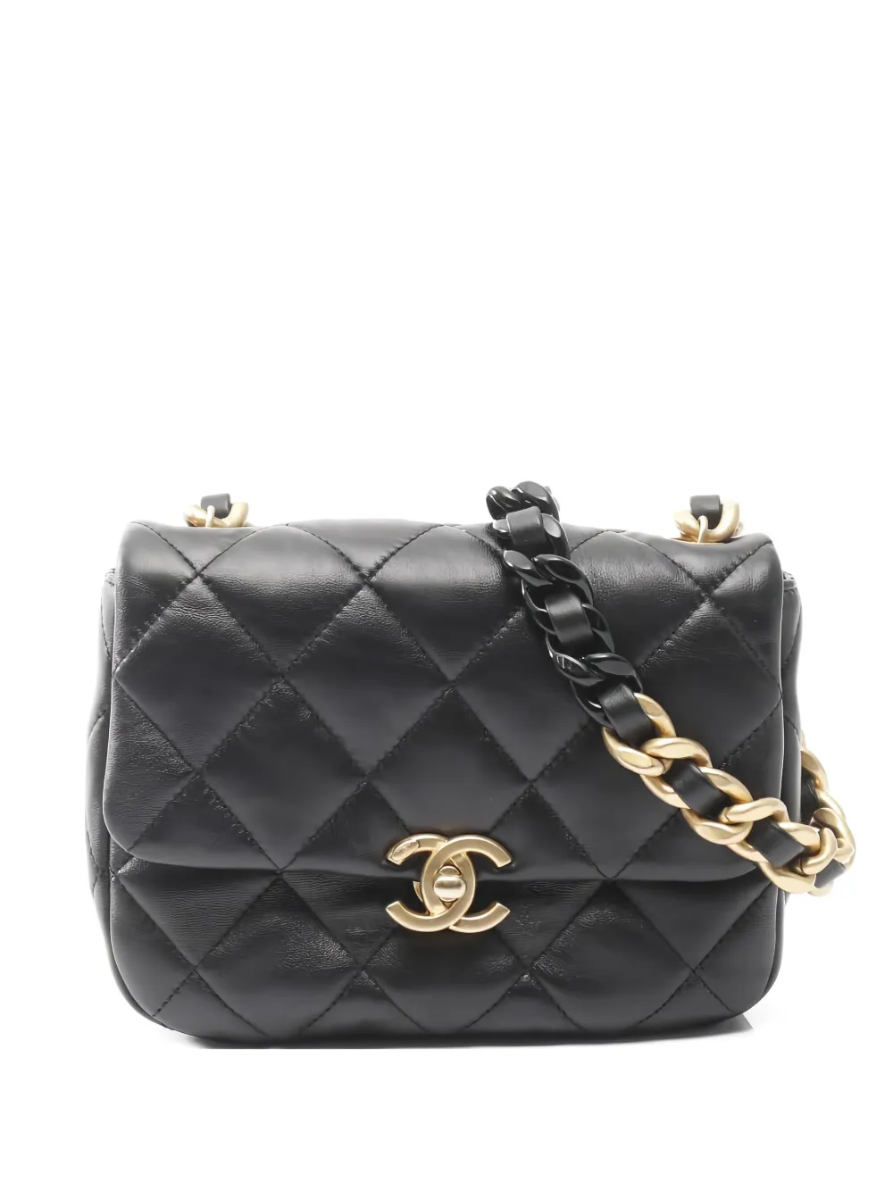 CHANEL Pre-Owned matelasse chain shoulder bag - Nero