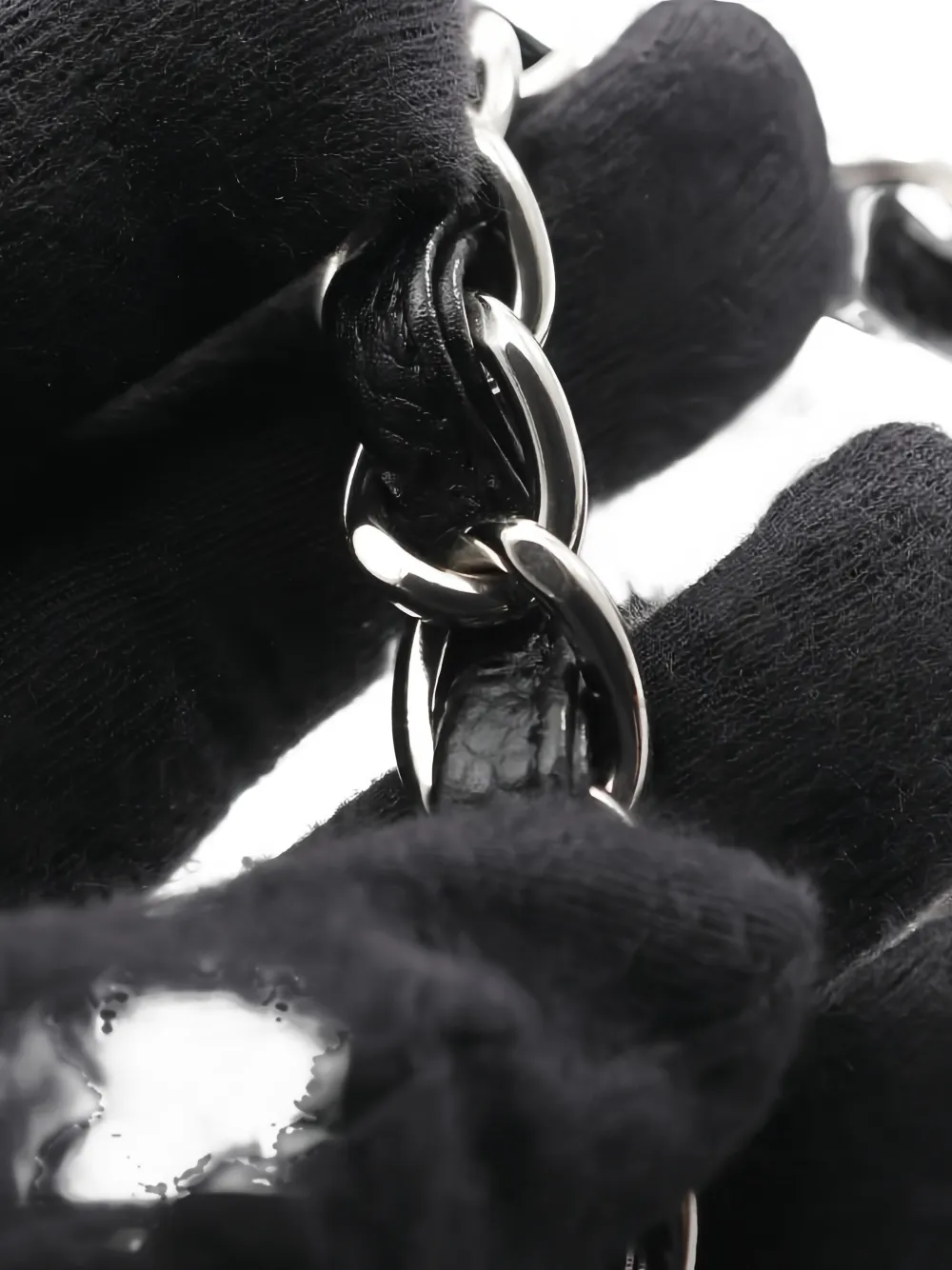 Pre-owned Chanel Large Classic Flap 30 Quilted Shoulder Bag In Black