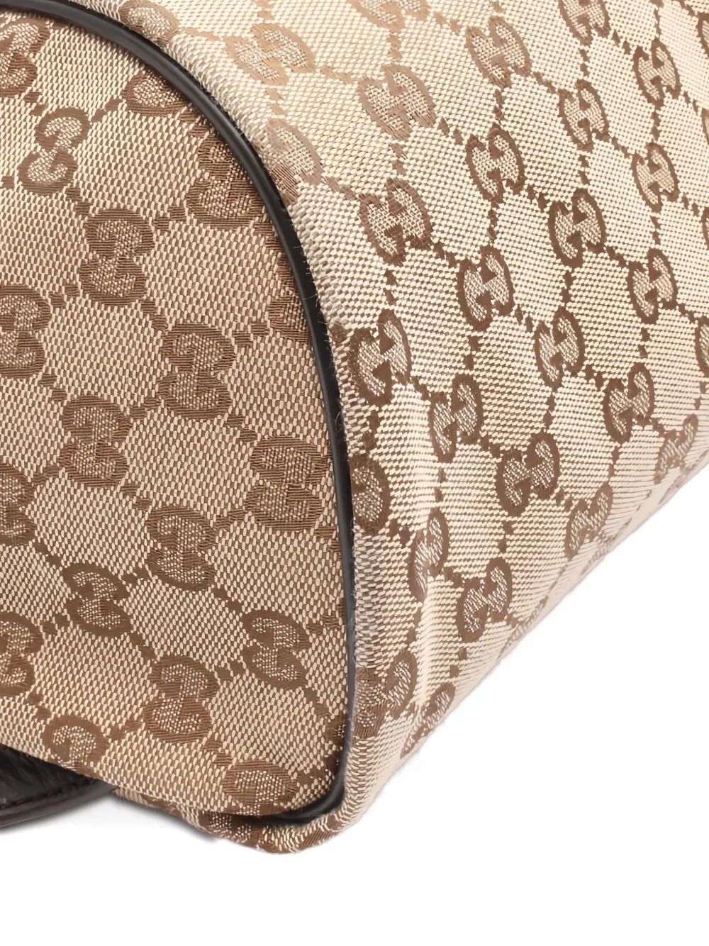 Pre-owned Gucci 2010s Gg Canvas Monogram Backpack In Neutral