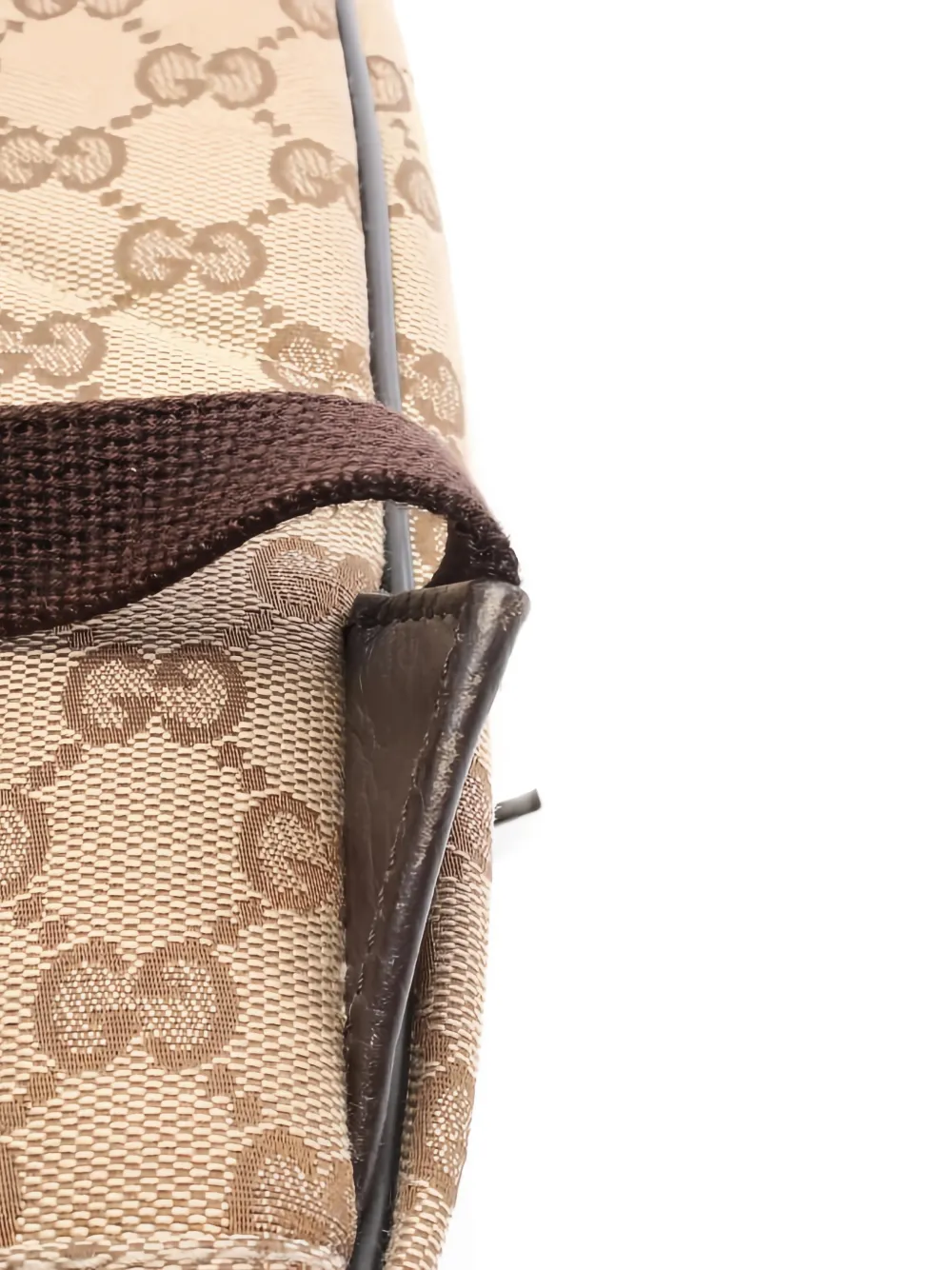 Pre-owned Gucci 2010s Gg Canvas Monogram Backpack In Neutral